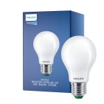 Philips MASTER LED Bulb Ultra Efficient E27 Pear Frosted 4W 840lm - 827 Extra Warm White | Replaces 60W